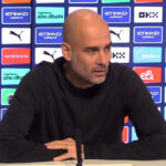 Pep Guardiola during press conference