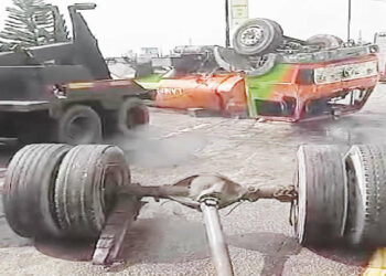 Two injured in Lagos road accident