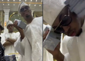 Police detain cop in Okaya sons’ viral naira abuse video