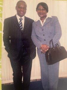 Mr and Mrs Oyetola