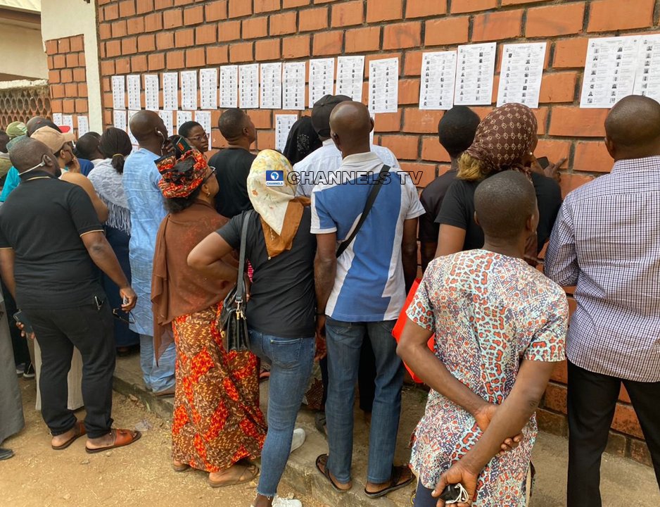 Accreditation begins at Abuja polling unit