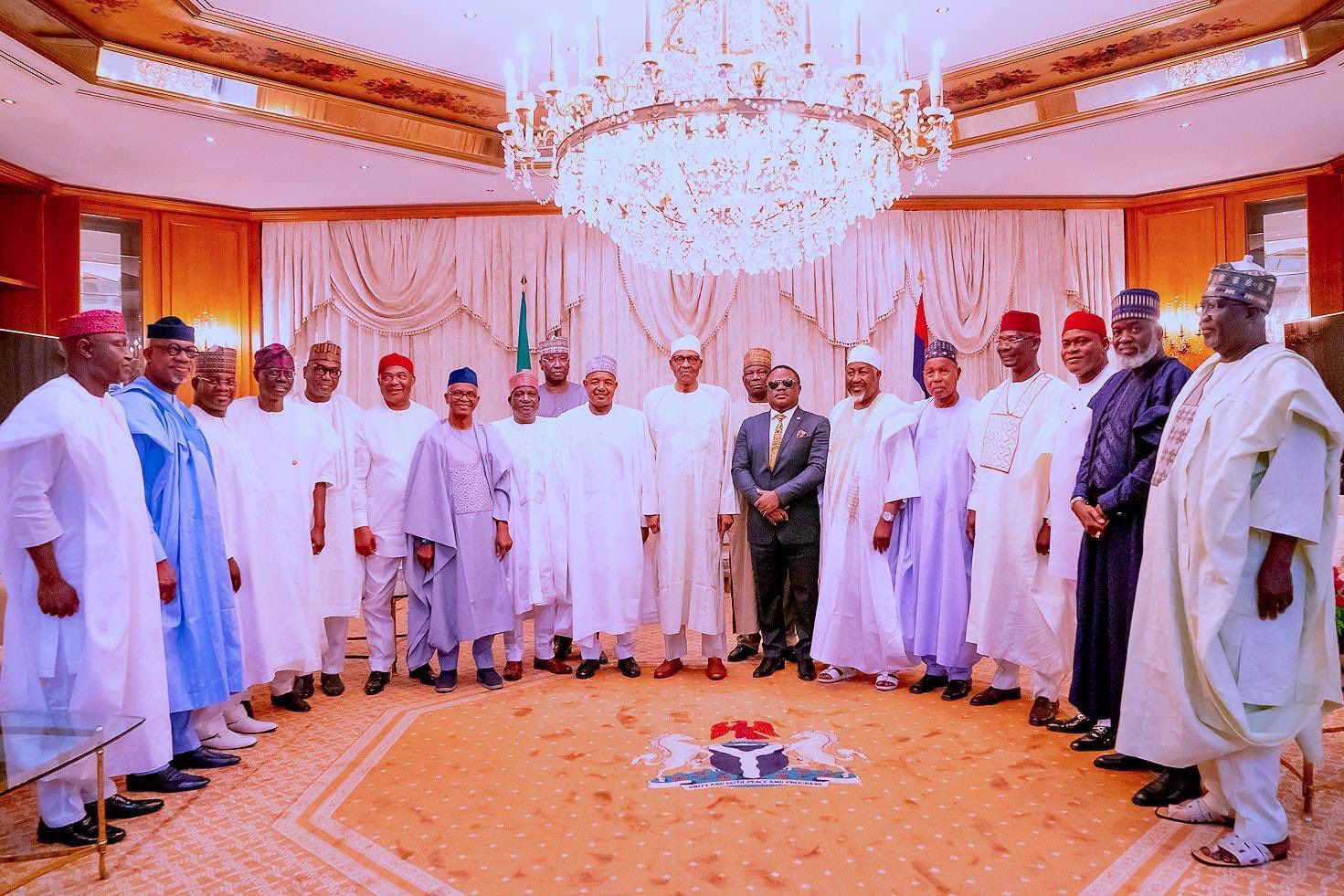Buhari meets APC governors