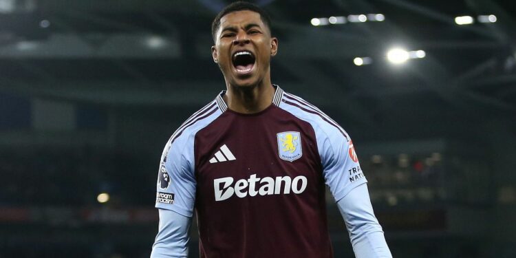 EPL: Rashford scores as Aston Villa beat Brighton 3-0