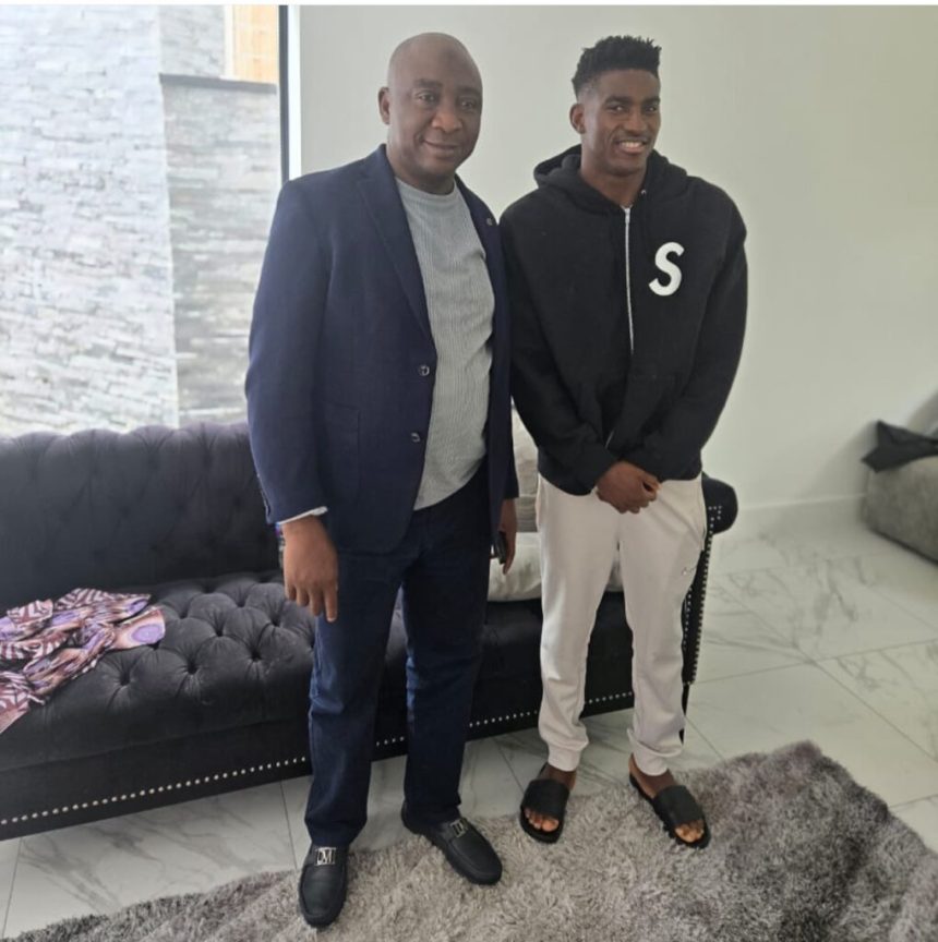 NFF president visits injured Super Eagles striker Awoniyi in UK